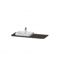 Столешница, Duravit, Happy D.2 Plus, шгв 1300*550*16, цвет-Brushed Walnut