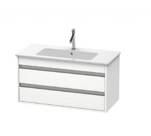 Тумба под раковину, Duravit, Ketho, шгв 1000*475*480, раковина-необходимо заказать, цвет-белый матовый