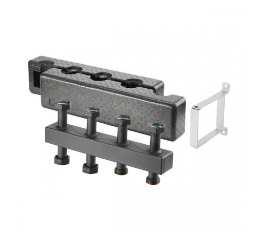 Гребёнка, компактная, 1 1/2", Regumat 5, выход-1 1/2" (DN 25), сталь, с изоляцией
