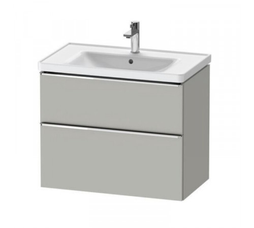 Тумба под раковину, Duravit, D-Neo, шгв 784*452*625, D-Neo, раковина-необходимо заказать, цвет-бетонно-серый матовый
