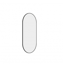 Зеркало, Globo, OPI-MIRRORS, овальное, шгв 900*25*450, без подсветки, цвет рамы-черный