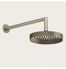 Верхний душ, Gessi, Anello, Diamantao, 218*218, цвет-Finox Brushed Nickel (старый арт. 63448/149)