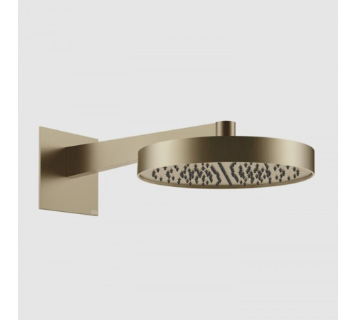 Верхний душ, Gessi, Habito Bath-Shower, 300*300, цвет-Finox Brushed Nickel