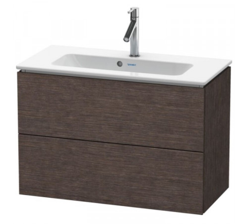 Тумба под раковину, Duravit, L-Cube, шгв 820*391*550, раковина-необходимо заказать, цвет-дуб тёмный брашированный