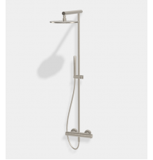 Душевая стойка, Fima Carlo Frattini, Shower column, цвет-никель брашированный