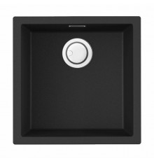 Мойка, OMOIKIRI, Yamakawa, шгв 456*456*220, отверстия для смесителя-отсутствуют, цвет-графит