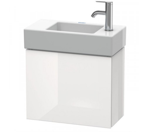 Тумба под раковину, Duravit, L-Cube, шгв 480*240*400, петли-справа, раковина-необходимо заказать, цвет-белый глянцевый