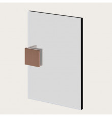 Фиксатор для стекла, Gessi, Shower G Swing System Rigato, цвет-Copper Brushed PVD