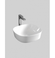 Раковина, Artceram, Ghost, шгв 415*415*125, отверстия для смесителя-отсутствуют, цвет-Glossy White (Товар заказной, возврату не подлежит)