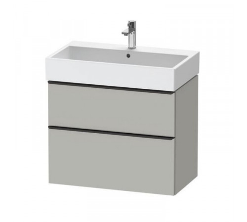 Тумба под раковину, Duravit, D-Neo, шгв 784*442*625, раковина-необходимо заказать, цвет-бетонно-серый матовый