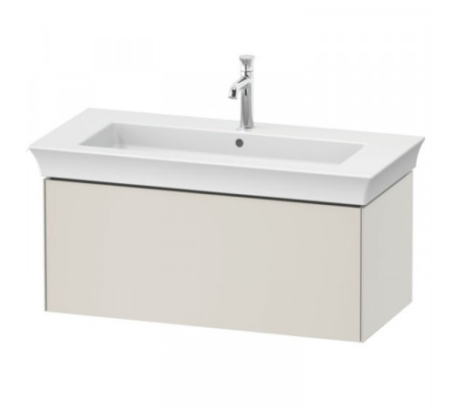 Тумба под раковину, Duravit, White Tulip, шгв 981*458*410, раковина-необходимо заказать, цвет-скандинавский белый шелковисто-матовый
