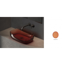 Раковина, DEA Design, Countertop basin, шгв 550*360*140, отверстия для смесителя-отсутствуют, цвет-Sunset (Товар заказной, возврату не подлежит)