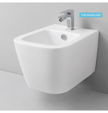 Биде, Artceram, A16, подвесной, шгв 360*525*290, Saniglaze, цвет-белый