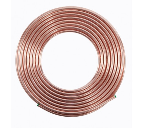 Труба медная, ICG, 1/4" (6,35 х 0,76 х 15 м) ASTM B280 10шт/кор