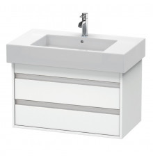 Тумба под раковину, Duravit, Ketho, шгв 800*455*480, раковина-необходимо заказать, цвет-белый матовый