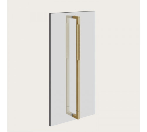 Ручка двойная, Gessi, Shower G Diamantato, 600мм, цвет-Brushed Brass PVD