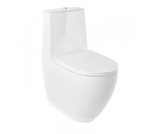 Унитаз-компакт, Kludi, RESA D, напольный, шгв 380*640*420, цвет-белый