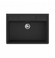 Мойка, OMOIKIRI, kinokawa, шгв 900*635*217, отверстия для смесителя-3 промаркированных, цвет-графит