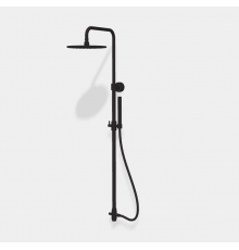 Душевая стойка, Fima Carlo Frattini, Shower column, цвет-черный матовый
