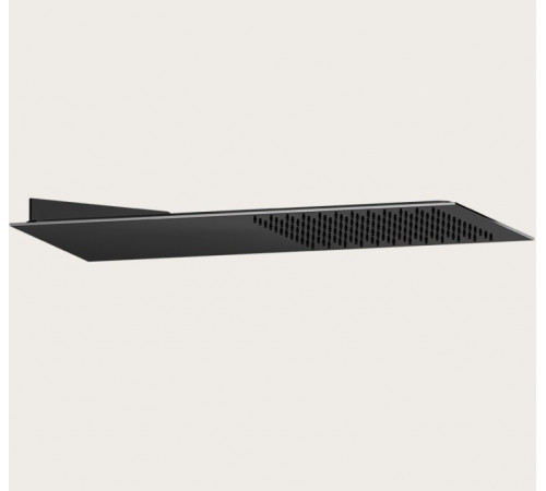 Верхний душ, Gessi, Tremillimetri, Quadro, 300*300, цвет-Black Metal PVD