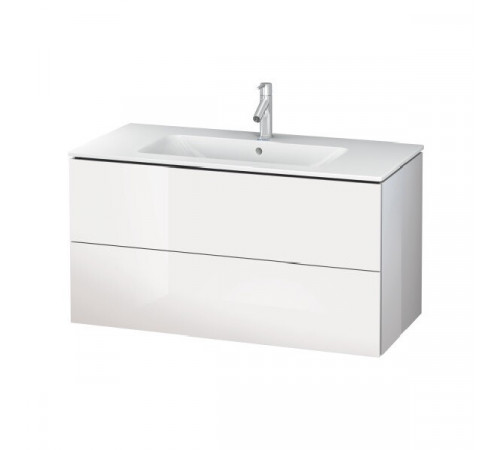 Тумба под раковину, Duravit, L-Cube, шгв 1020*481*550, цвет-белый глянцевый
