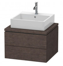 Тумба под раковину, Duravit, L-Cube, шгв 620*547*400, раковина-необходимо заказать, цвет-дуб тёмный брашированный