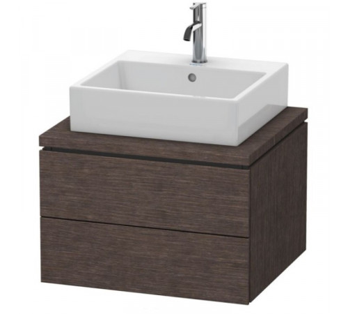 Тумба под раковину, Duravit, L-Cube, шгв 620*547*400, раковина-необходимо заказать, цвет-дуб тёмный брашированный