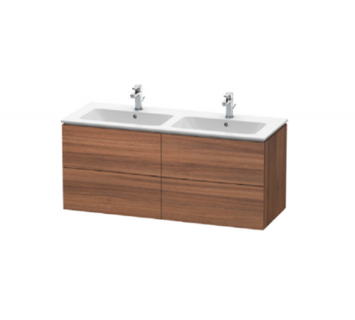 Тумба под раковину, Duravit, L-Cube, шгв 1290*481*550, раковина-необходимо заказать, цвет-орех натуральный
