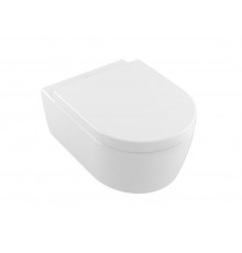 Унитаз, Villeroy&Boch, Avento, подвесной, шгв 370*530*310, цвет-альпийский белый