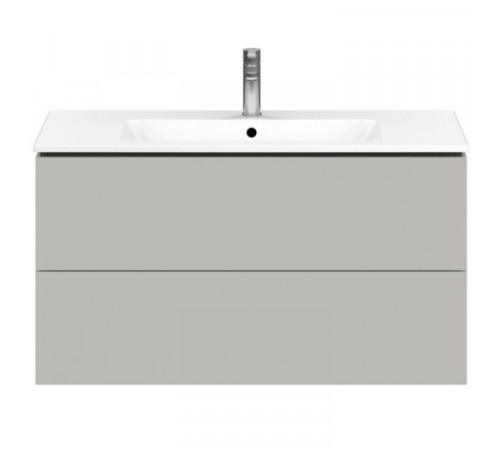 Тумба под раковину, Duravit, L-Cube, шгв 1020*481*550, раковина-необходимо заказать, цвет-бетонно-серый матовый