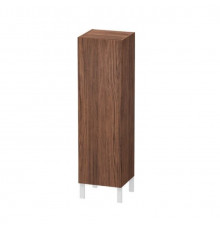 Шкаф-пенал, Duravit, L-Cube, шгв 400*363*1320, петли-слева, цвет-орех темный