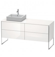Тумба под раковину, Duravit, XSquare, шгв 1600*548*778, раковина-необходимо заказать, цвет-белый глянцевый