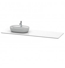Столешница, Duravit, Luv, шгв 1783*595*20, цвет-белый структурный