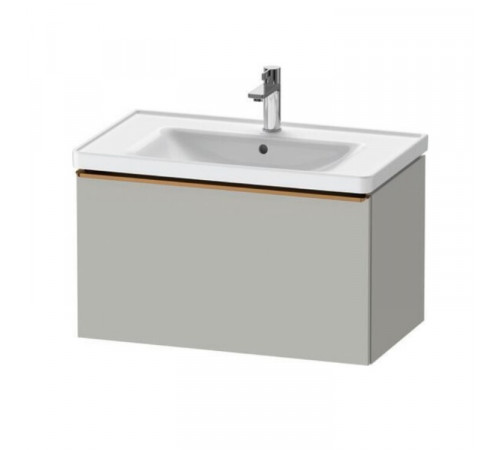 Тумба под раковину, Duravit, D-Neo, шгв 784*452*440, раковина-необходимо заказать, цвет-бетонно-серый матовый
