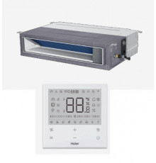 AD35S2SM9FA, Внутренний блок мульти-сплит системы, Haier, Super Match Plus, канальный, с проводным пультом