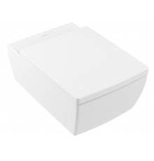 Унитаз, Villeroy&Boch, Memento 2.0, подвесной, шгв 375*560*345, CeramicPlus, цвет-альпийский белый