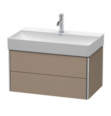 Тумба под раковину, Duravit, XSquare, шгв 784*460*397, раковина-необходимо заказать, цвет-лён
