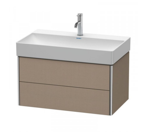 Тумба под раковину, Duravit, XSquare, шгв 784*460*397, раковина-необходимо заказать, цвет-лён