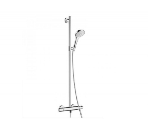 Душевой гарнитур, Hansgrohe, Croma Select S, цвет-хром/белый