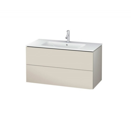 Тумба под раковину, Duravit, L-Cube, шгв 1020*481*550, раковина-необходимо заказать, цвет-серо-коричневый матовый
