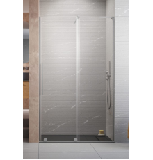 Дверь, Radaway, Furo SL DWJ, шв 572*2000, петли-слева, никель брашированный, цвет стекла-прозрачный, Easy Clean