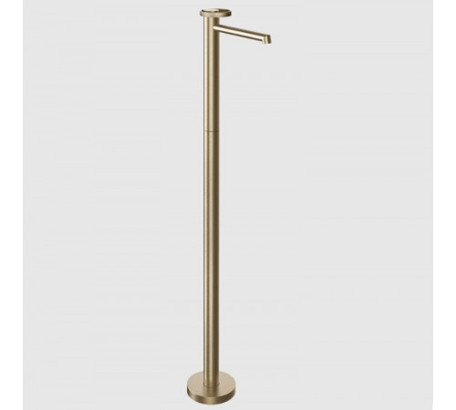 Смеситель для ванны, Gessi, Anello, напольный, цвет-Warm Bronze Brushed PVD