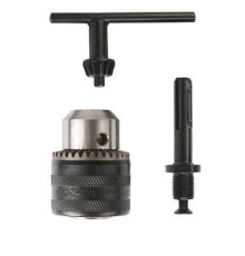 Патрон ключевой (13 мм; 1/2-20 UNF + адаптер) ПРАКТИКА 030-993