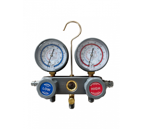 Маном. коллектор RT-MG20BR-R410 (2-вент, 3 штуц., R22/R32/R134/R410, М1/4", без шлангов) ROYAL Clima