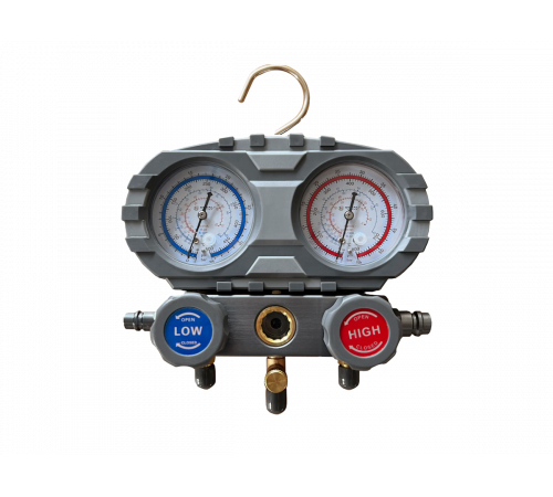 Маном. коллектор RT-MG20BU-R410 (2-вент, 3 штуц., R22/R32/R134/R410, М1/4", без шлангов) ROYAL Clima