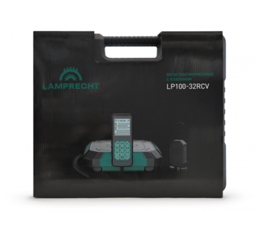 LP100-32RCV Весы платф. с прерыв. до 100кг LAMPRECHT