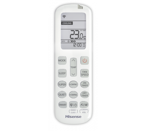 Hisense Инверторная сплит-система серии SILVER CRYSTAL SUPER DC Inverter AS-10UW4RVETG01(S) (комплект)