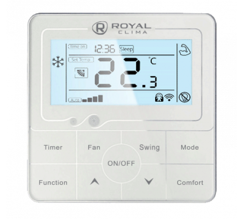 ROYAL CLIMA Высоконапорная полупромышленная инверторная сплит-система канального типа серии COMPETENZA HP Inverter CO-D 96HNHI/CO-E 96HNHI (комплект)
