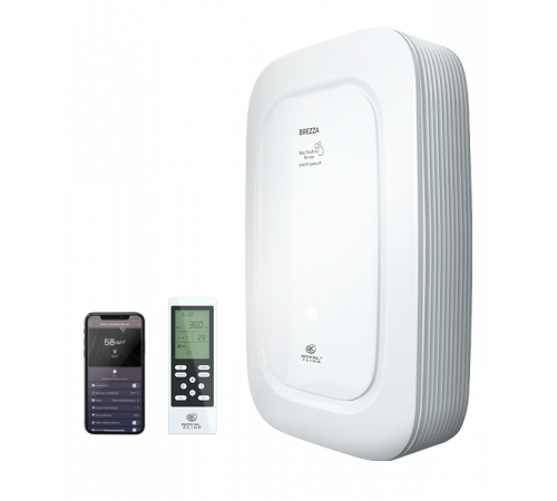 ROYAL CLIMA Приточно-очистительный комплекс BREZZA RCB 150 LUX + EH-1000