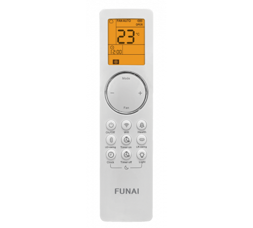 FUNAI Инверторная сплит-система с функцией теплового насоса ONSEN FULL DC Inverter Heat Pump RAC-I-ON70HP.D01 (комплект)